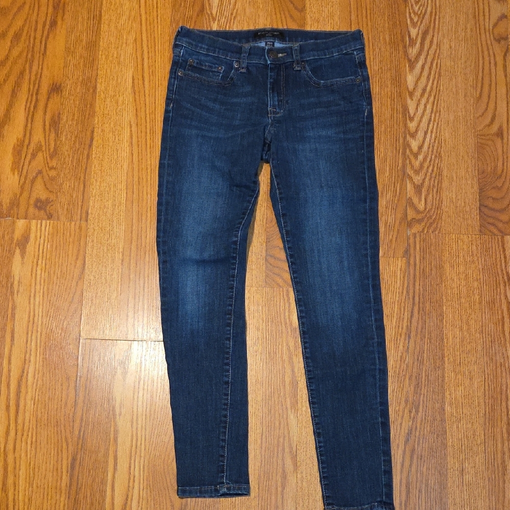 Banana Republic Blue Skinny Jeans Medium-Dark Wash
